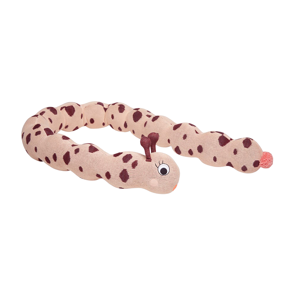 Bettschlange 'Miss Lala Larva' Powder 140 cm