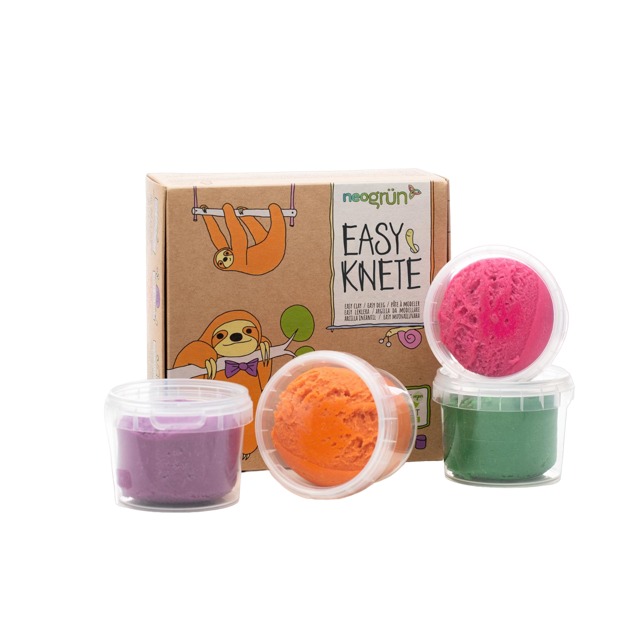 Bio Easy-Knete 4er Set 'Loki'