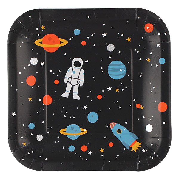 Pappteller 'Space'