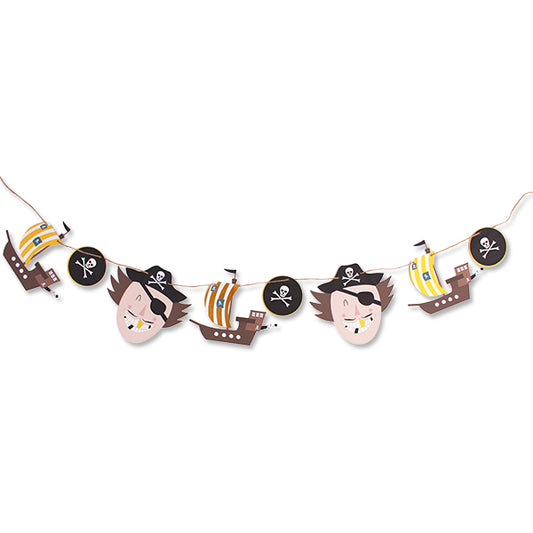 Geburtstag Girlande 'Pirat'
