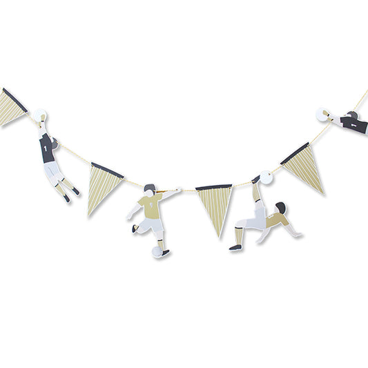 Geburtstag Girlande 'Fussball'