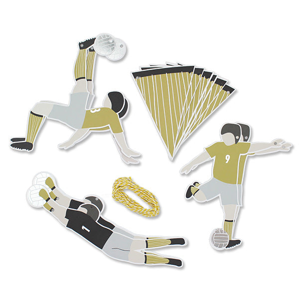 Geburtstag Girlande 'Fussball'