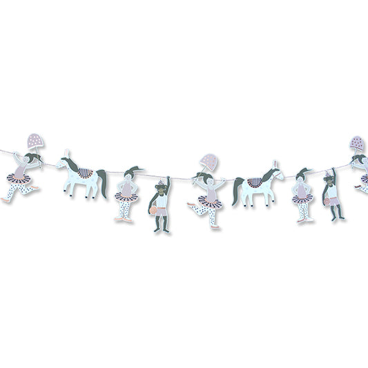 Geburtstag Girlande 'Zirkus'