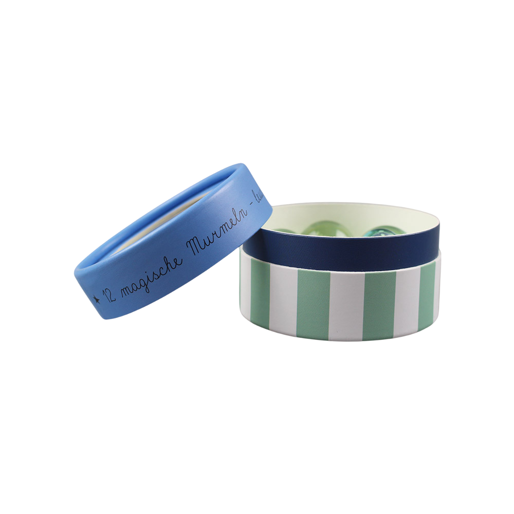 Magische Murmeln 'Glow in the Dark' blau
