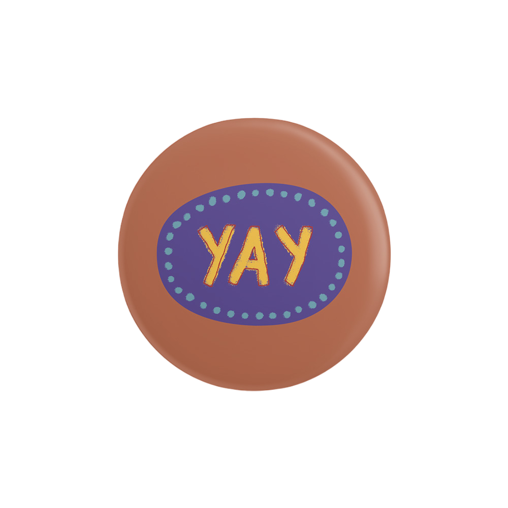 Button 'YAY' Sunny & Friends