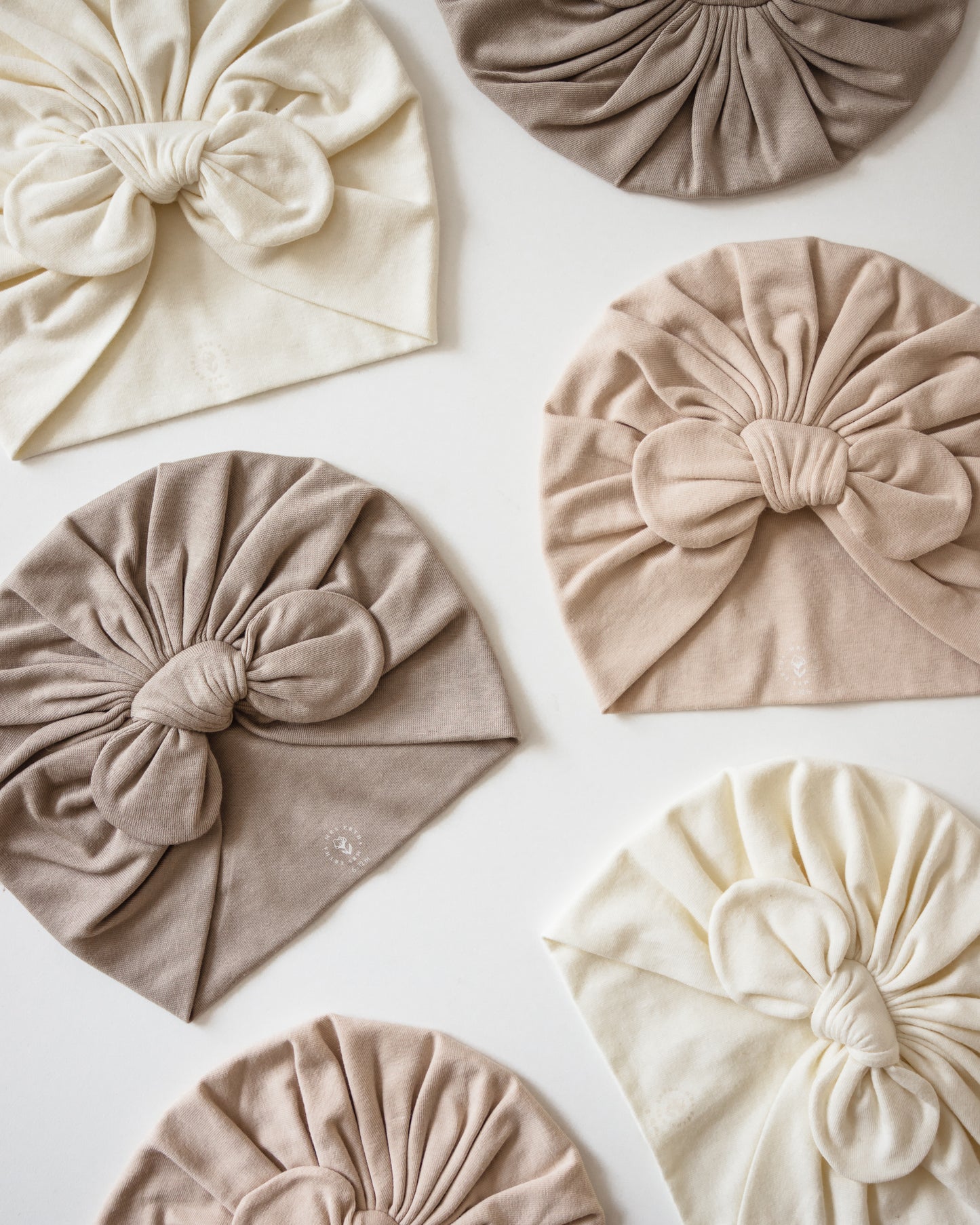 Turban Mütze 2er Set 'Flower Buds'