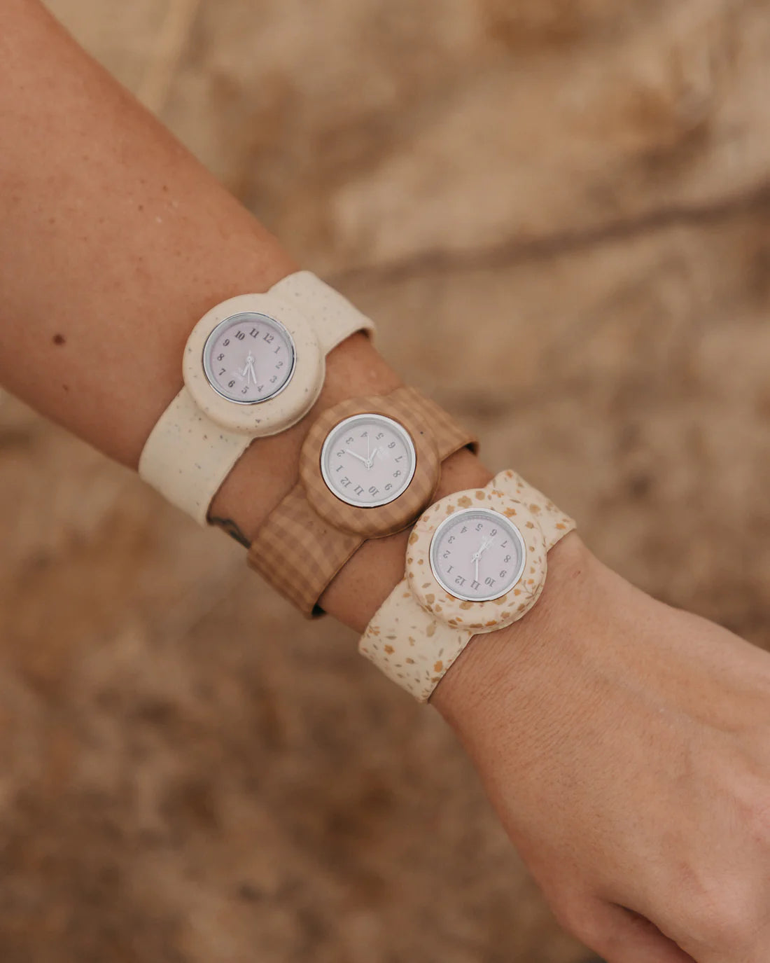 Silikonuhr Strapies 'Choco'