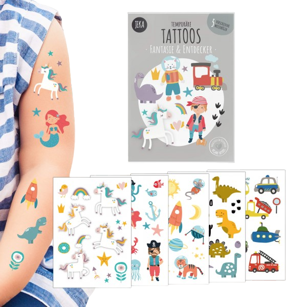 Tattoos 'Fantasie & Entdecker'
