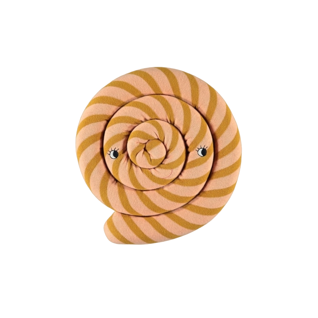Kissen 'Lollipop' in Karamell