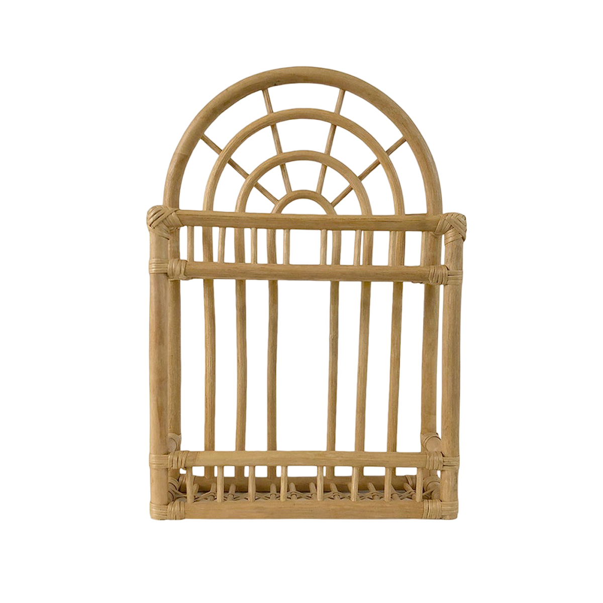 Regal aus Rattan 'Regenbogen'