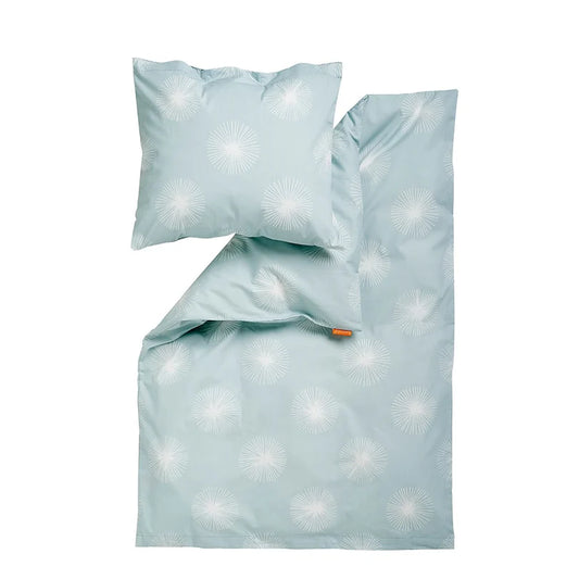 Leander Bettwäsche 'Flora' Misty Blue