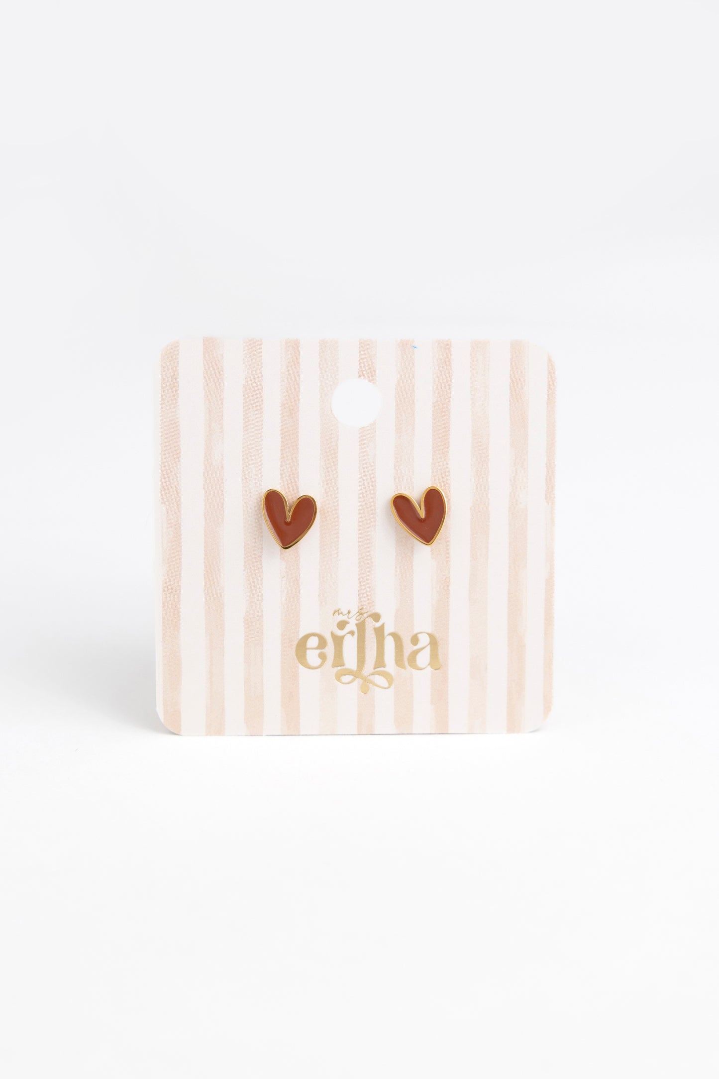 Ohrstecker 'Organic Heart'
