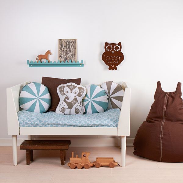 Silhouette Wandlampe 'Eule'