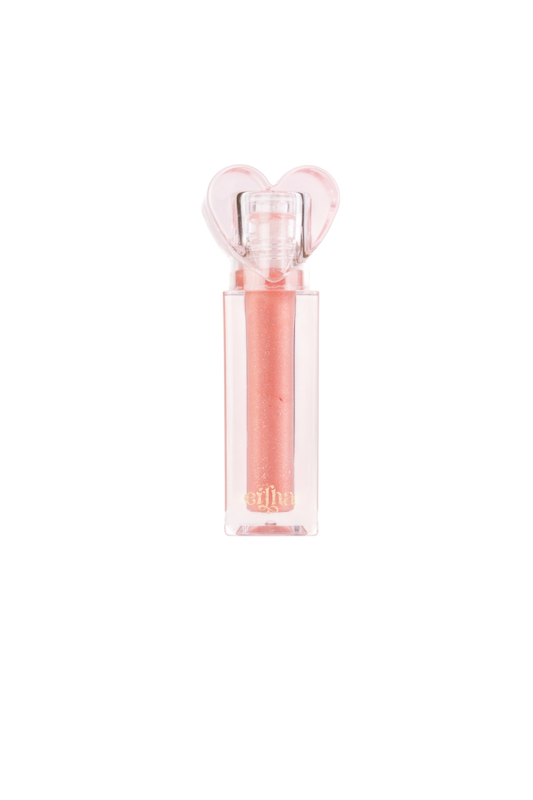 Glimmies Lipgloss Vegan 'Glitter Pink' Erdbeergeschmack