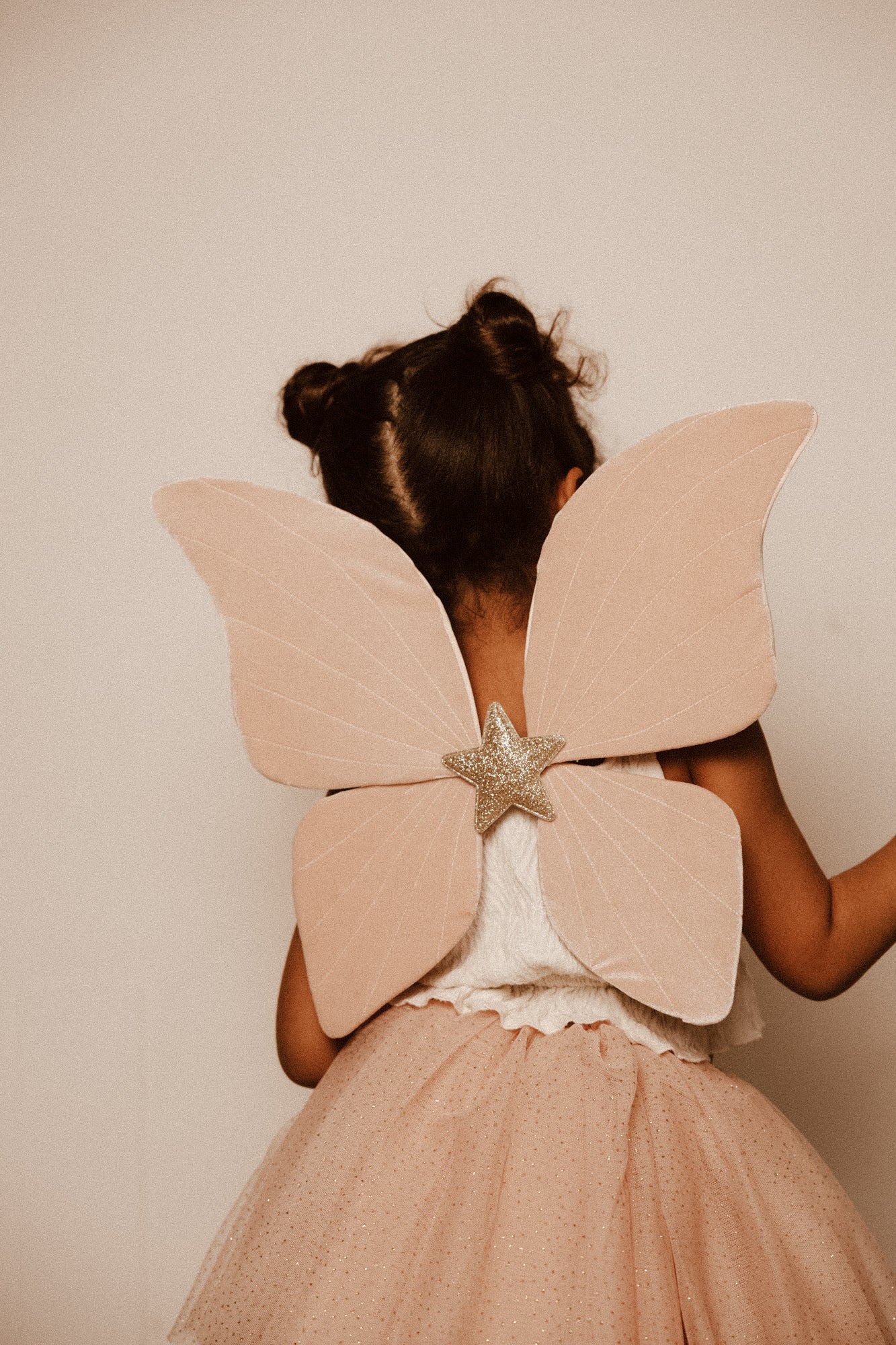 Flügel 'rosa Schmetterling'