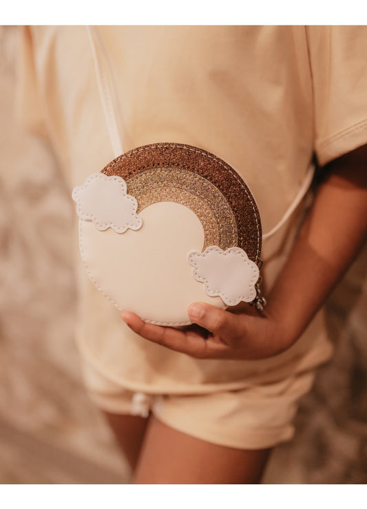 Mini Geldbeutel & Umhängetasche Regenbogen