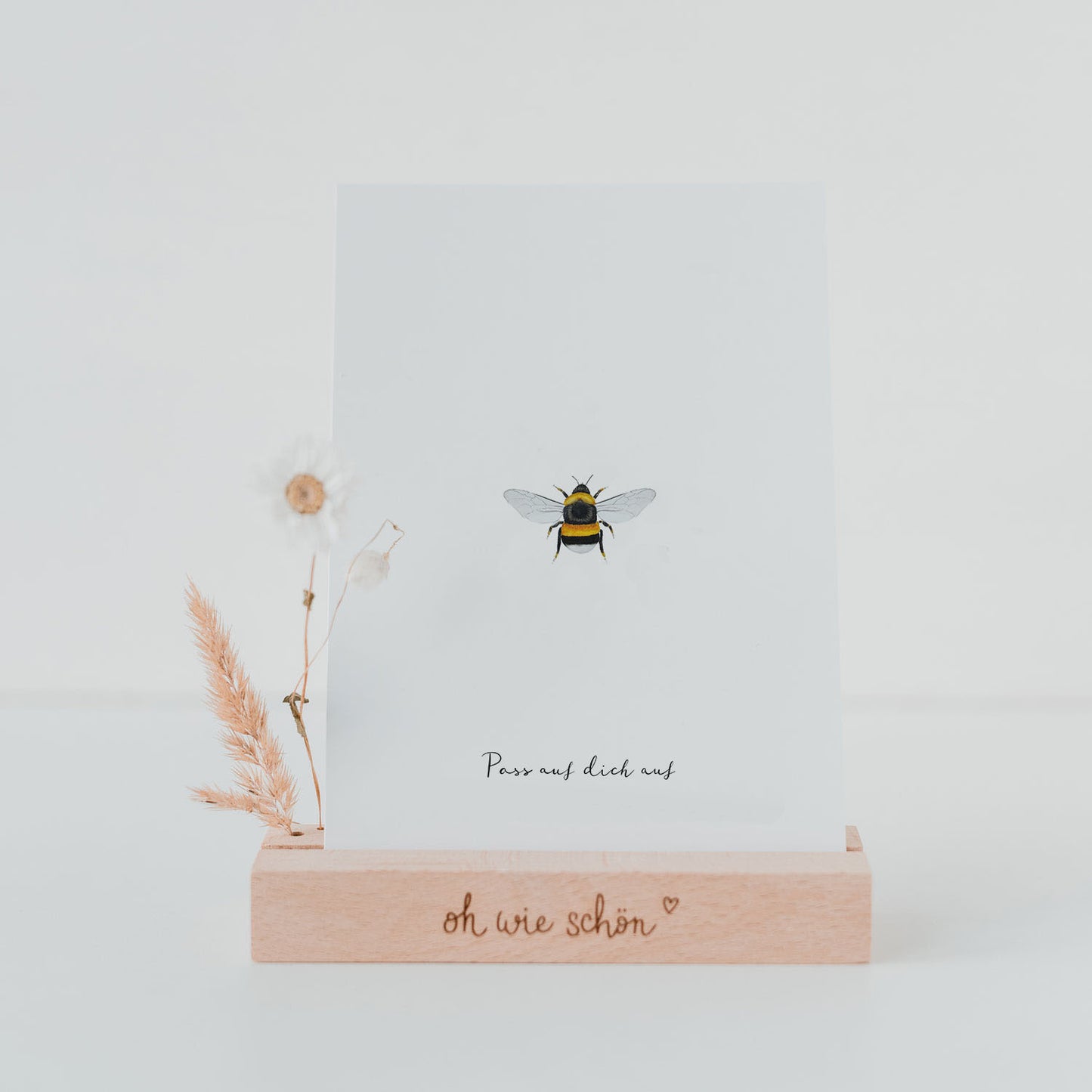 Postkarte 'Biene'