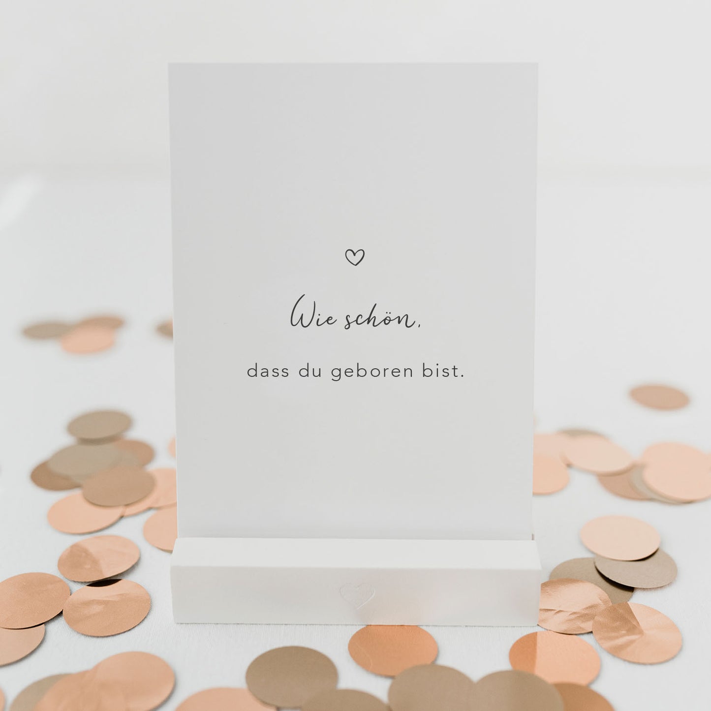 Postkarte Sprüche 'Wie schön'