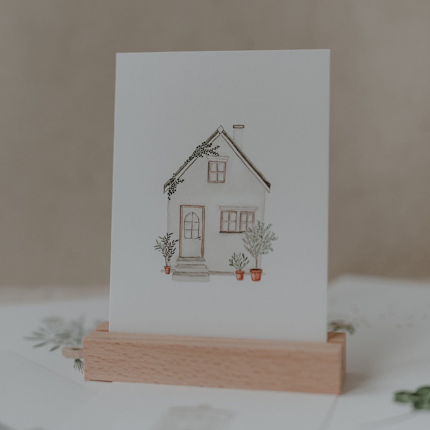 Postkarte 'Haus'