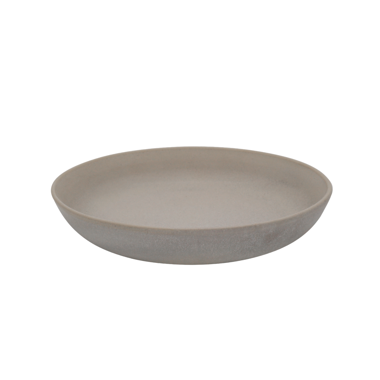 Tiefer Teller 'Steingrau' 20,5 cm