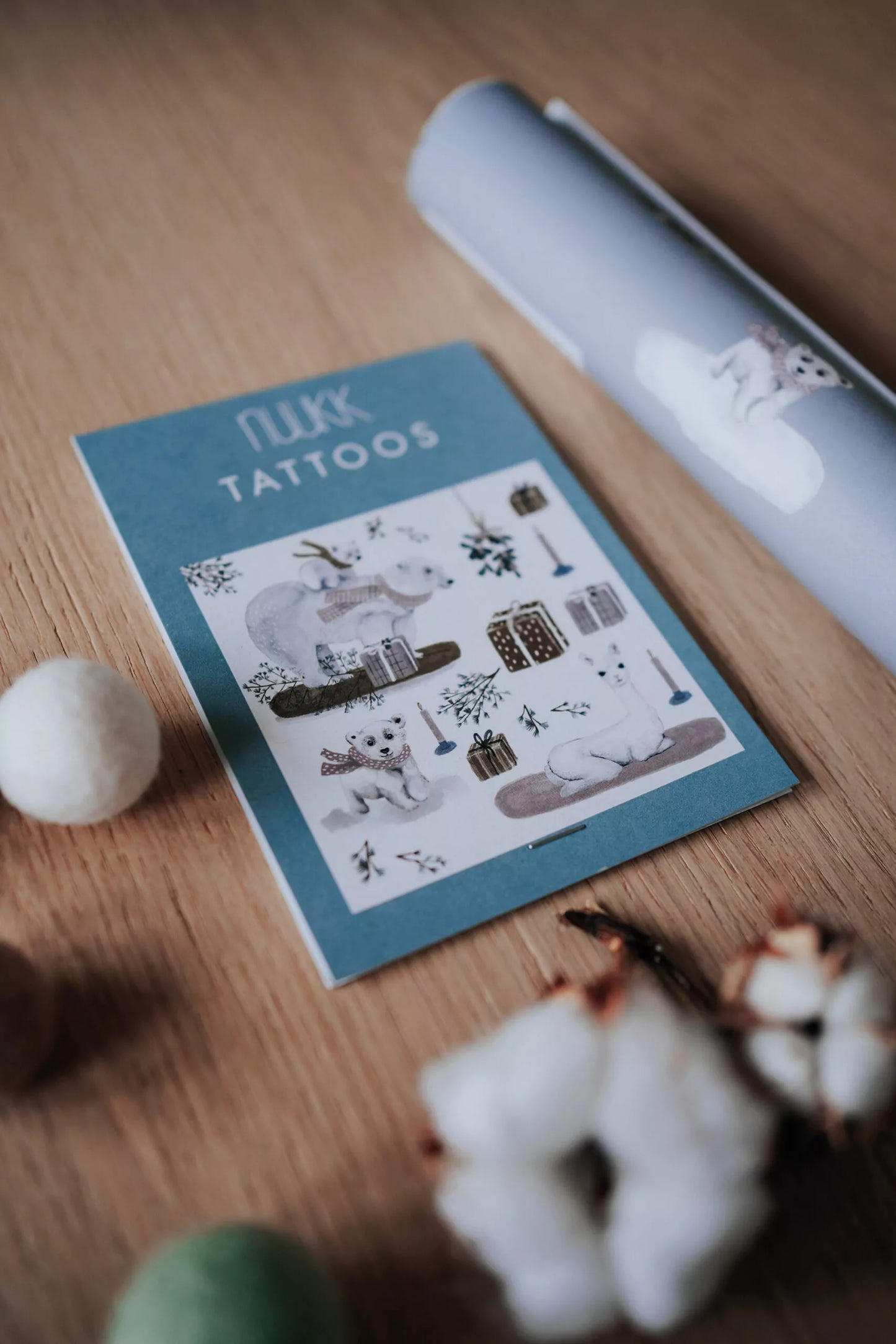 Bio Tattoos 'Wintertiere'