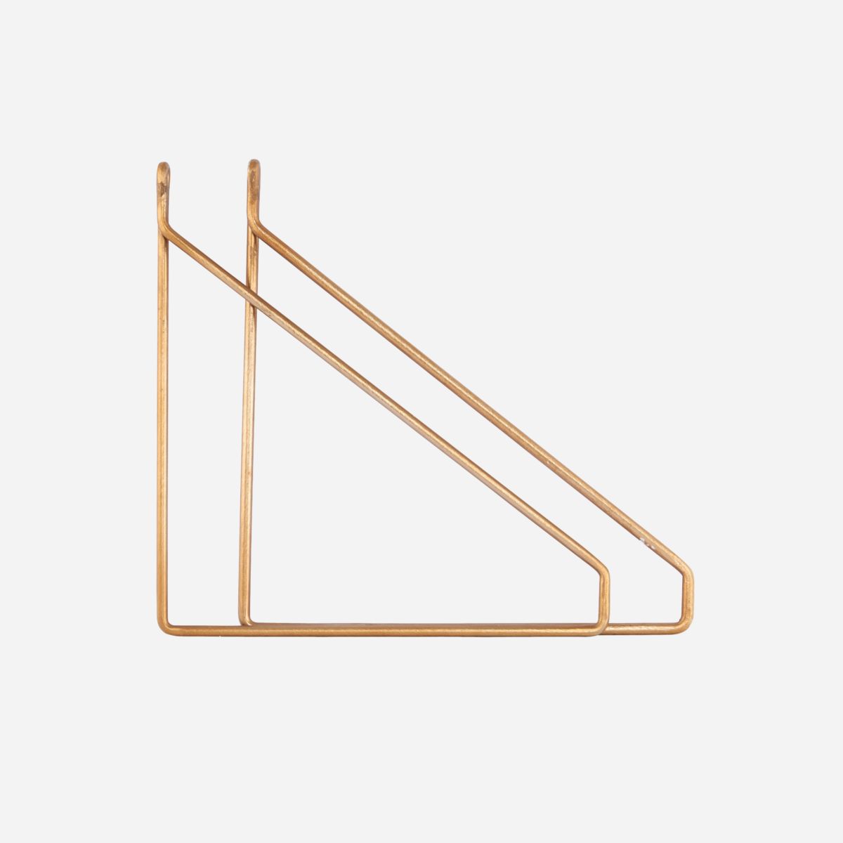 Winkelstütze 'Apart' Brass 2er Set