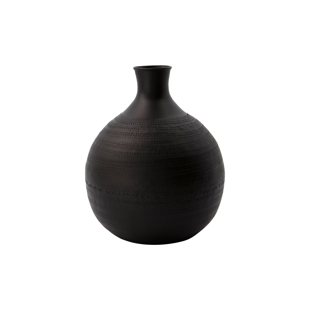 Vase 'Reena' Braun, H 25cm
