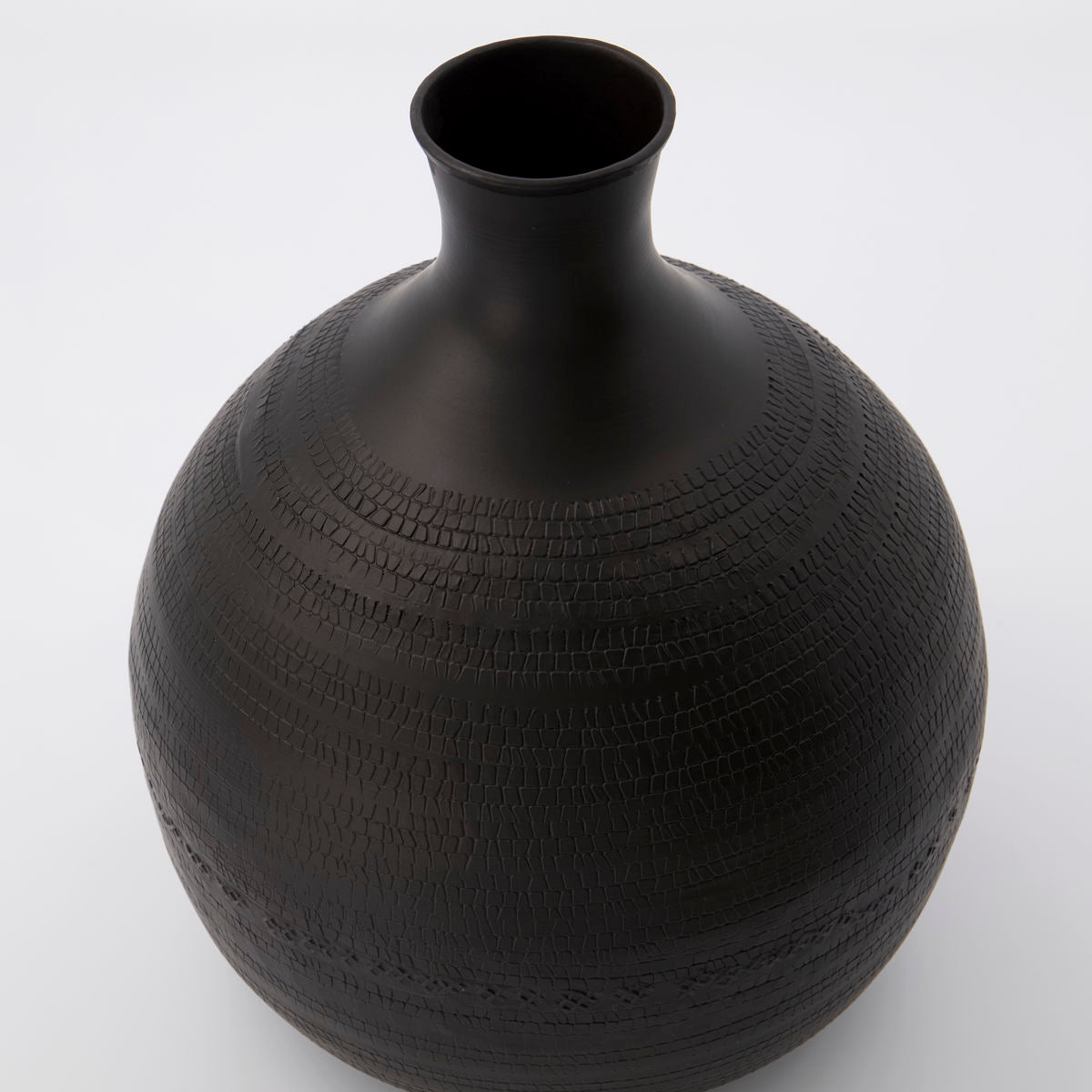 Vase 'Reena' Braun, H 25cm