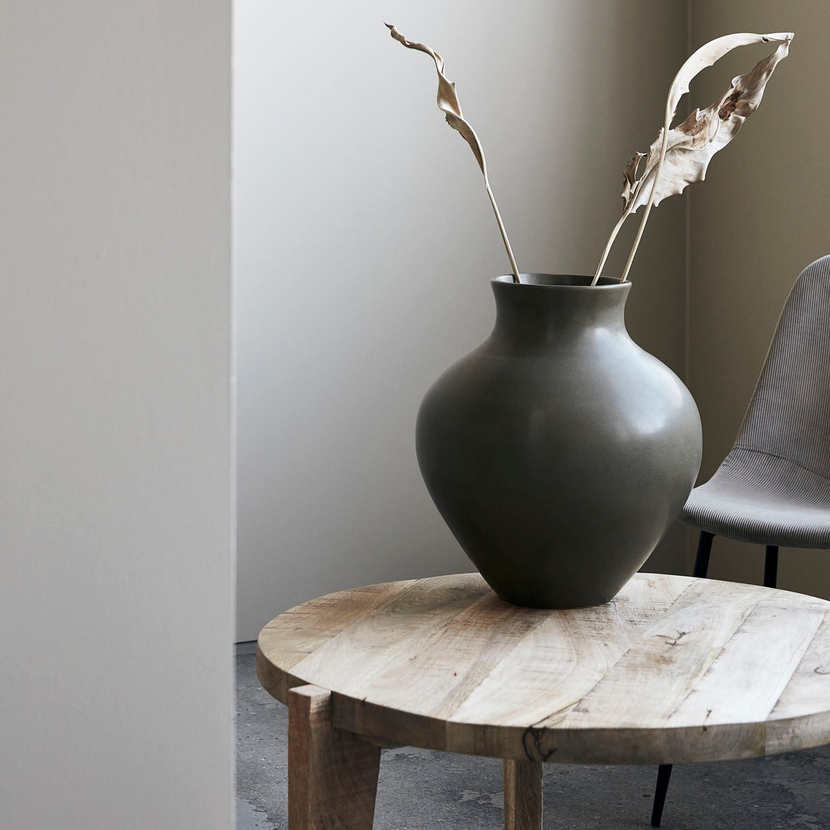 Vase 'Santa Fe' Shellish mud
