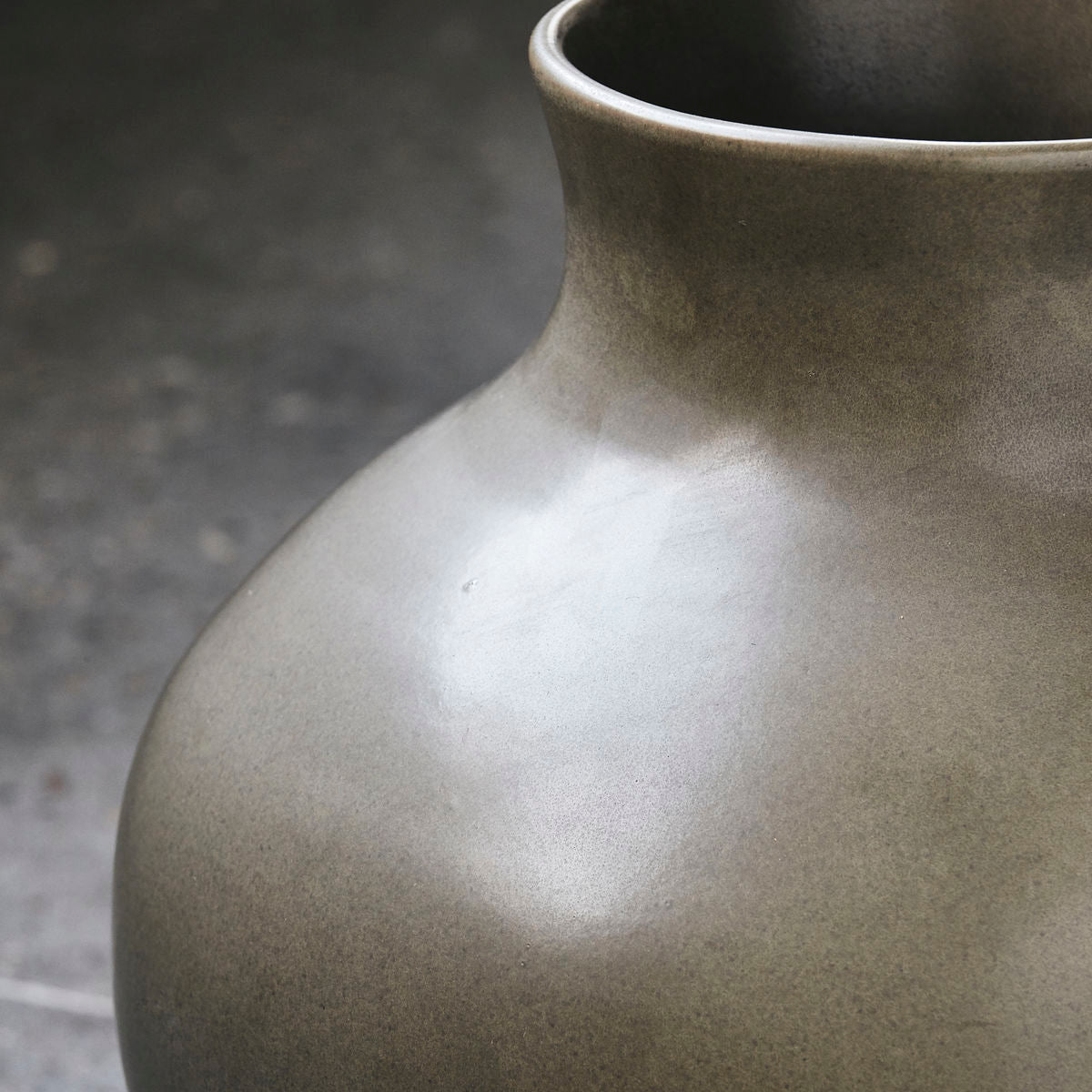 Vase 'Santa Fe' Shellish mud
