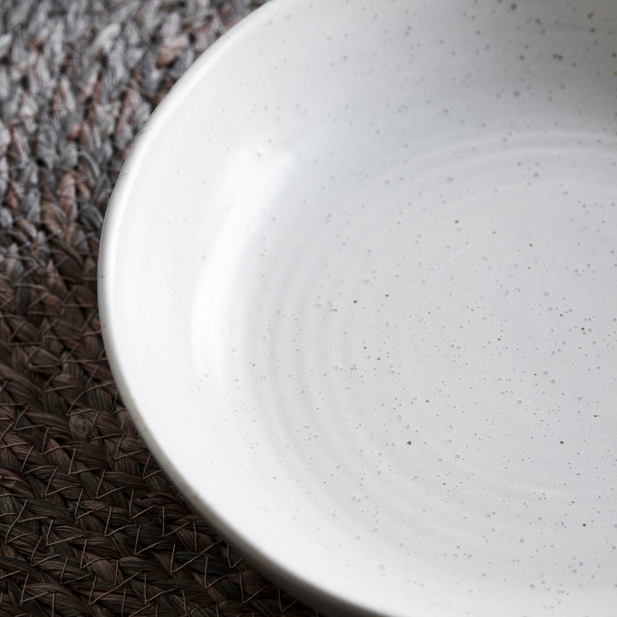 Schüssel 'Pion' Grau / Weiß, dia: 19cm