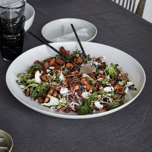 Schale 'Pion' Grau / Weiß, dia: 36cm