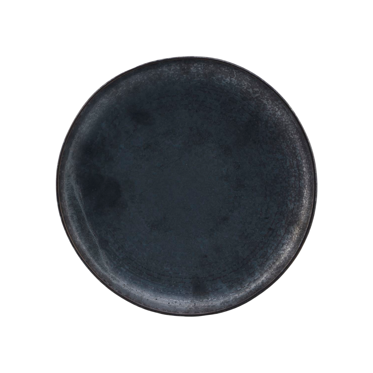Teller 'Pion' Schwarz / Braun, dia: 28.5cm