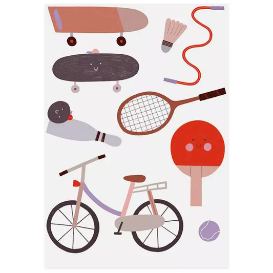 Bügelbilder 'Sport'