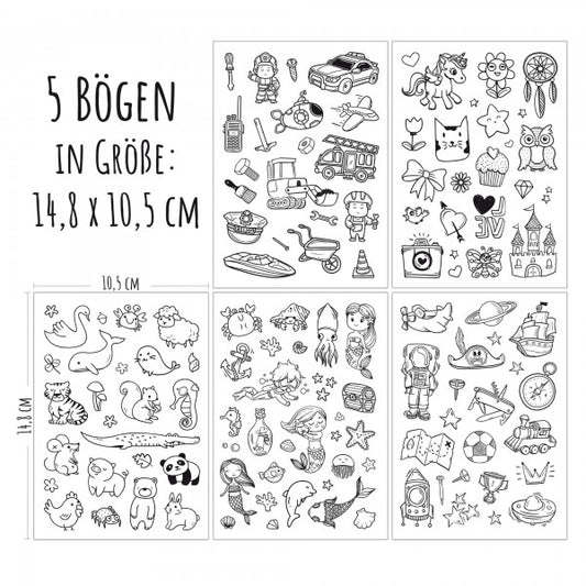 Tattoos 'Doodle-Mix'