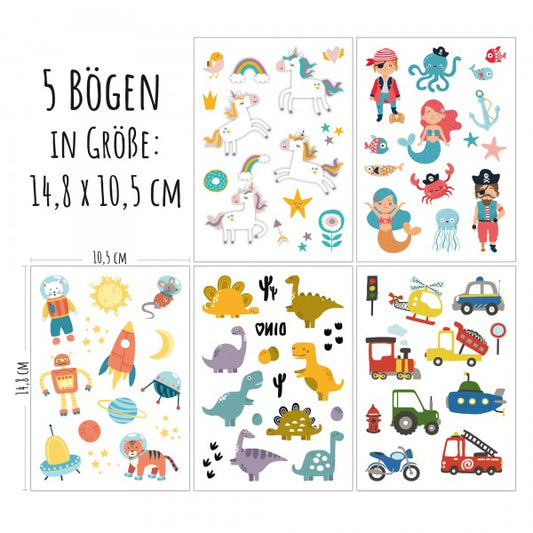 Tattoos 'Fantasie & Entdecker'