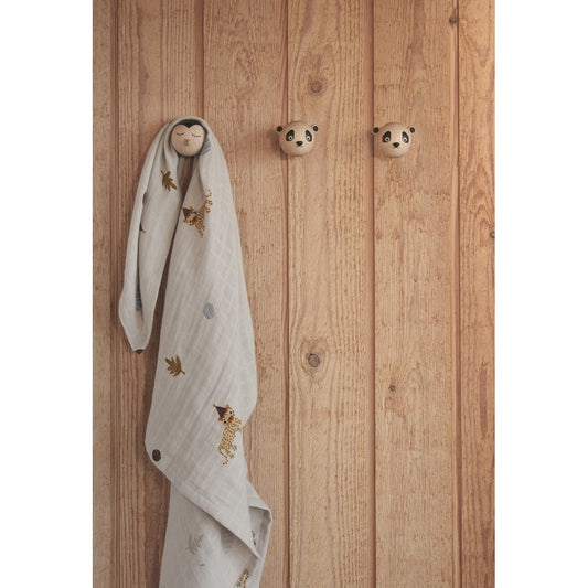 Mulltücher 'Leopard' im 3er-Set