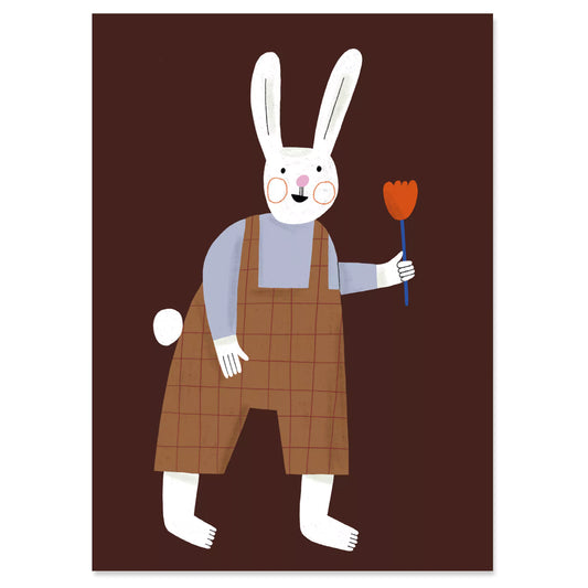 Postkarte 'Osterhase'