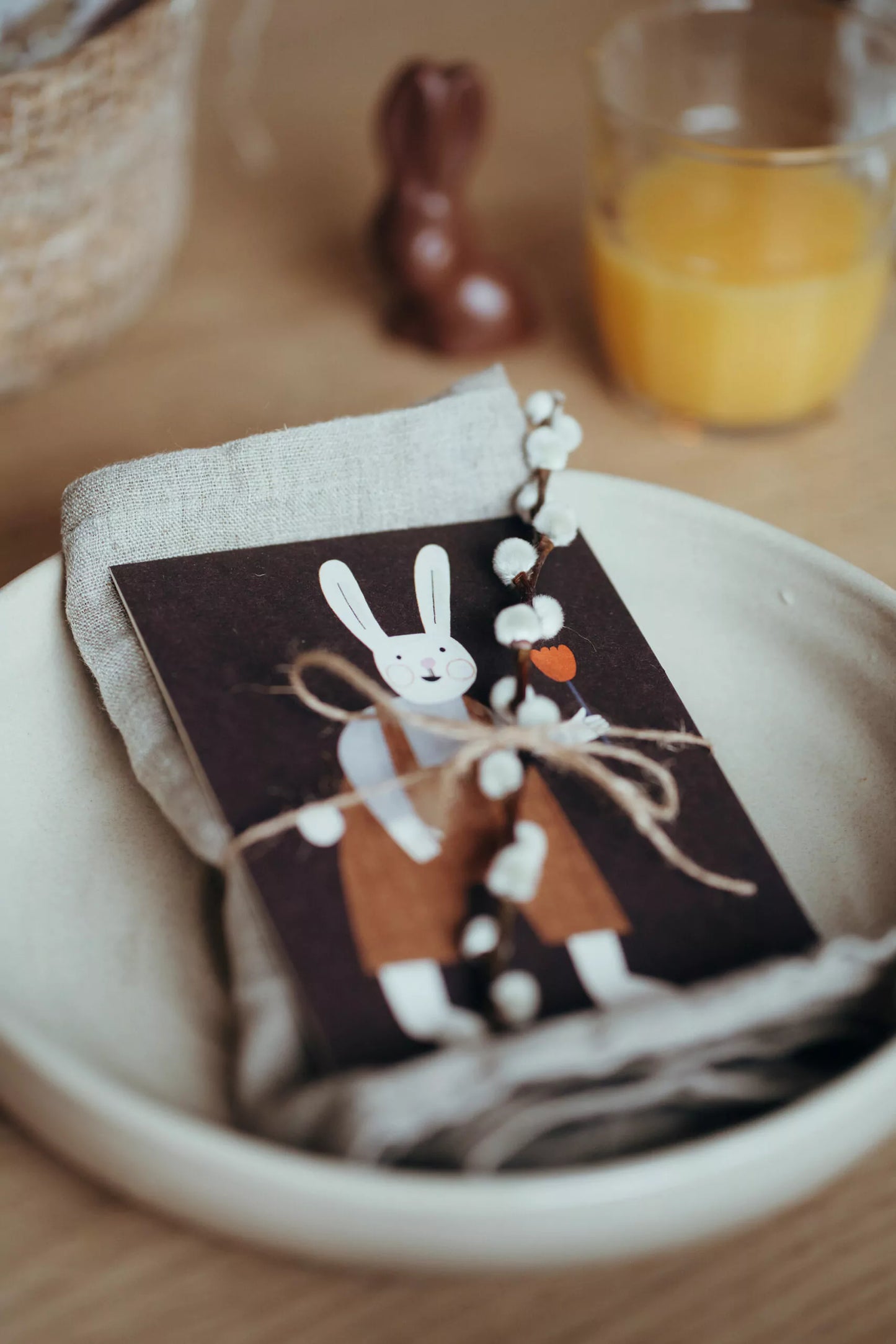 Postkarte 'Osterhase'