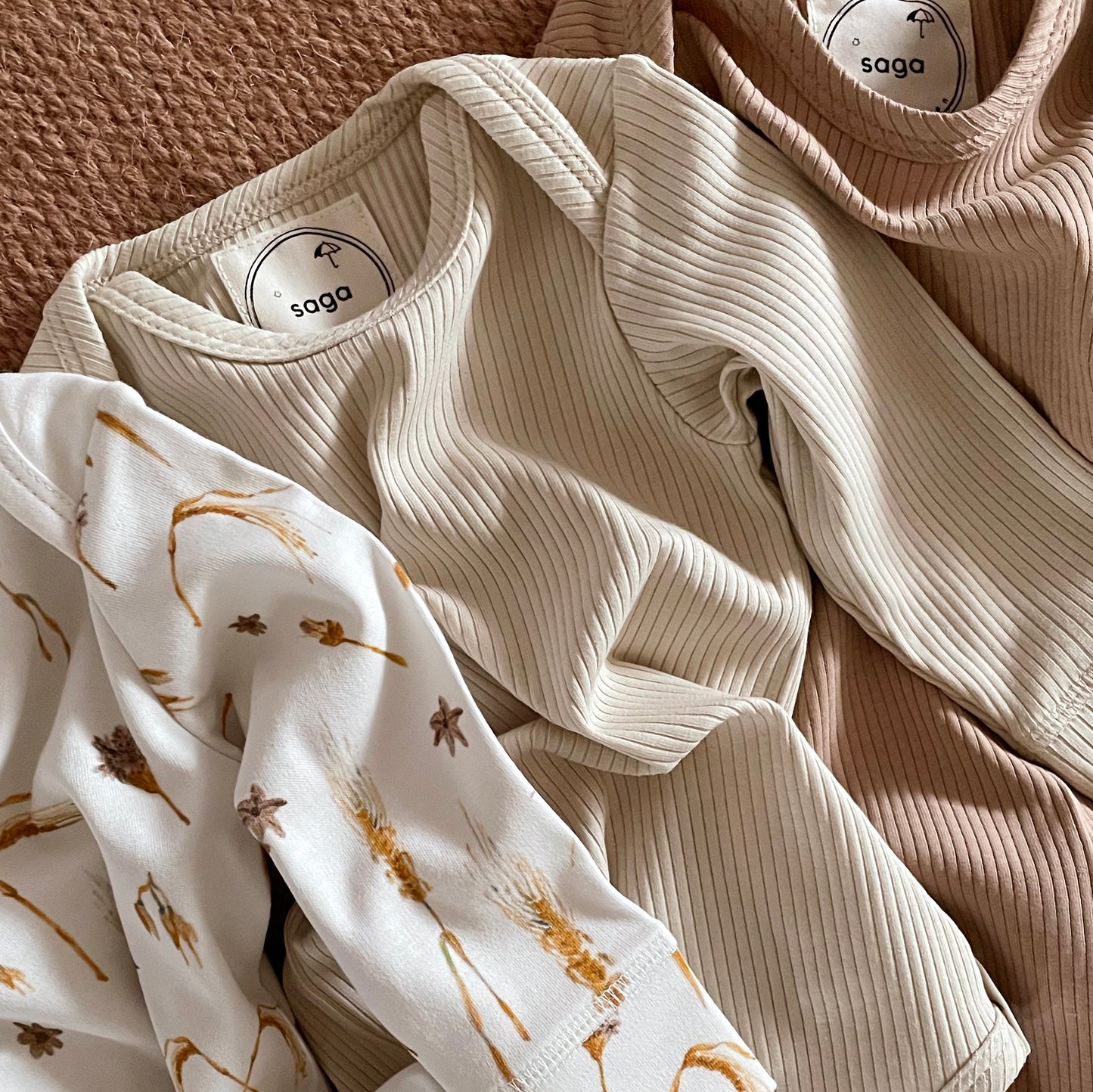 Body Langarm Plain 'Wheat'