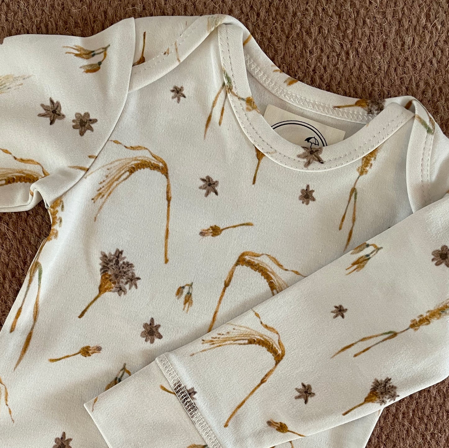 Body Langarm Plain 'Wheat'