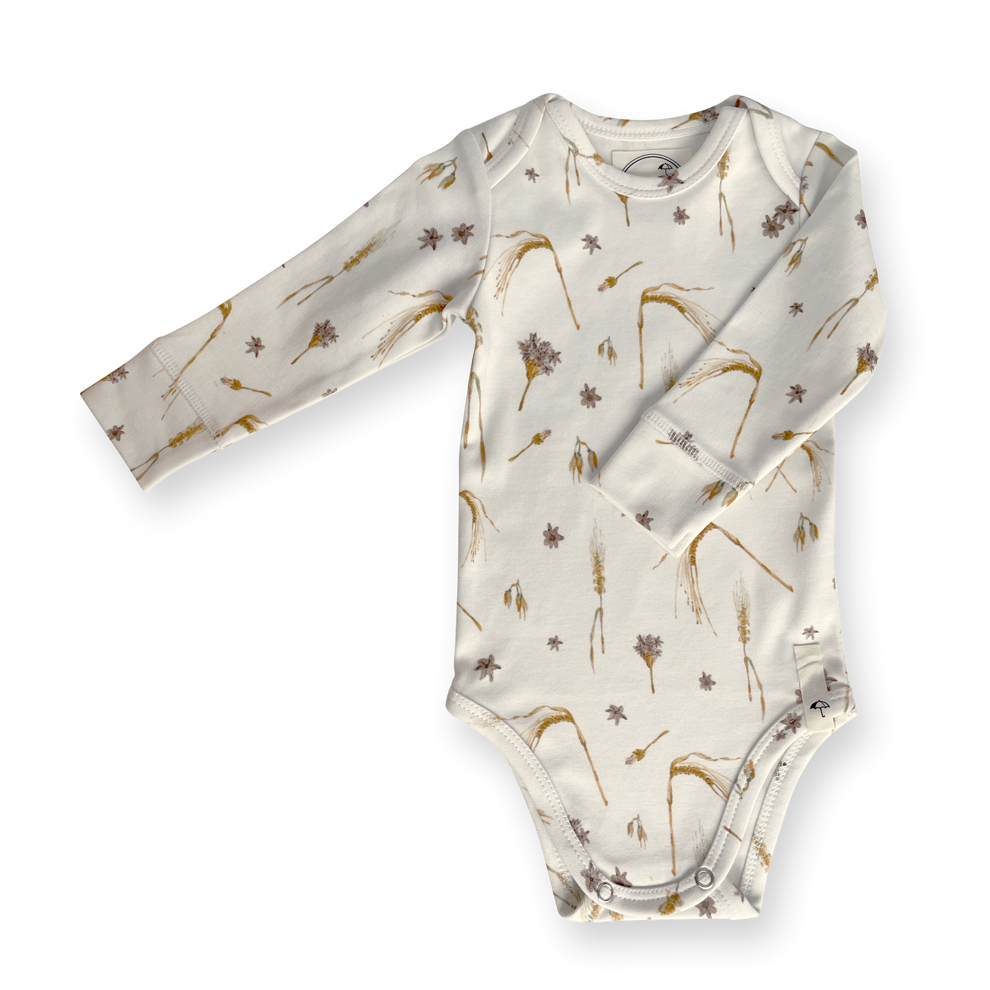 Body Langarm Plain 'Wheat'