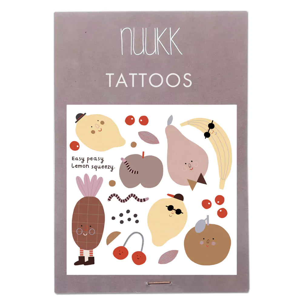 Bio Tattoos 'Freche Früchte'