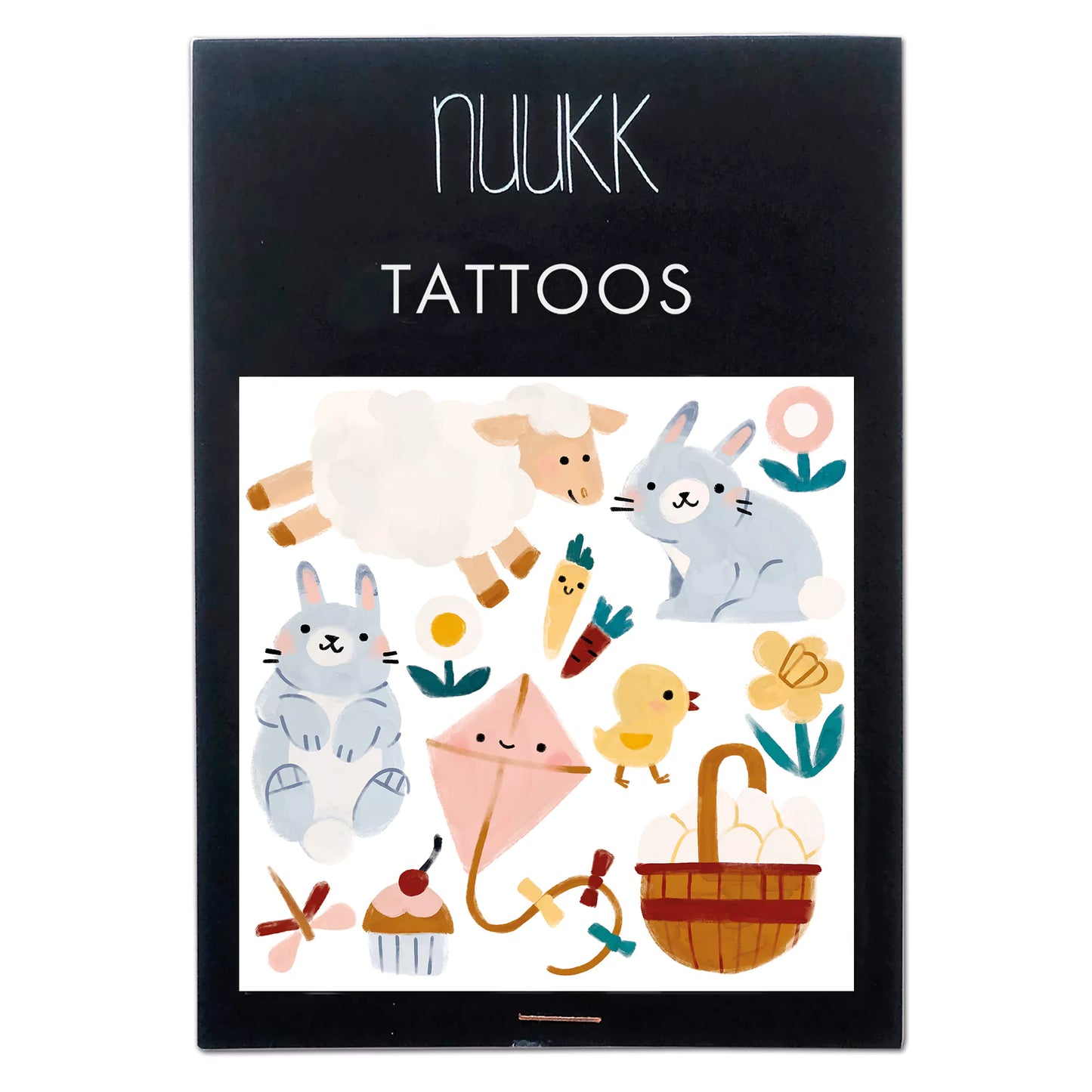 Bio Tattoos 'Frühlings-Tiere'