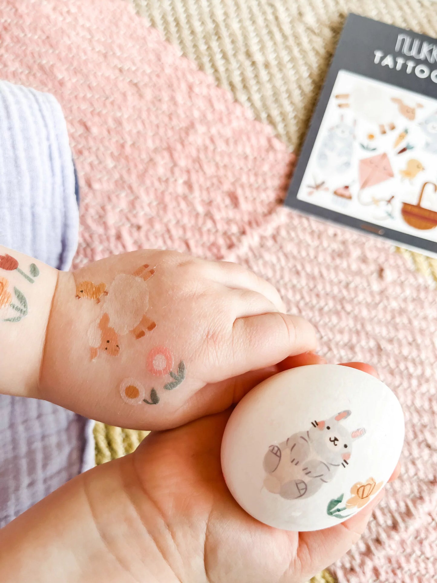 Bio Tattoos 'Frühlings-Tiere'