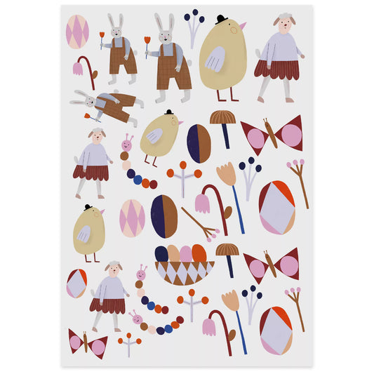 Bio Tattoos 'Osterhase'