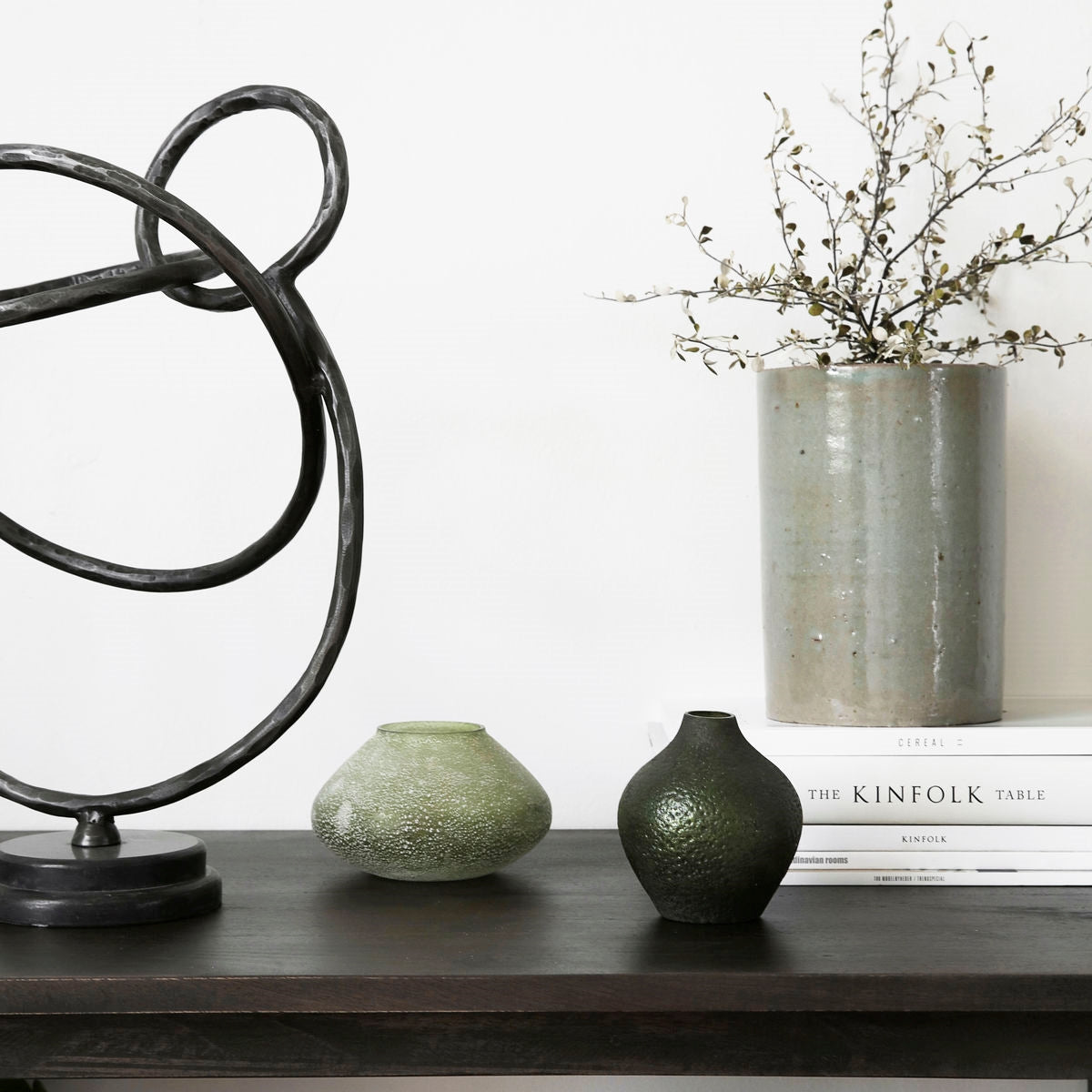 Vase 'Forrest Green'