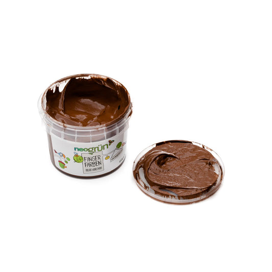 Bio Fingerfarbe 'braun' 120g
