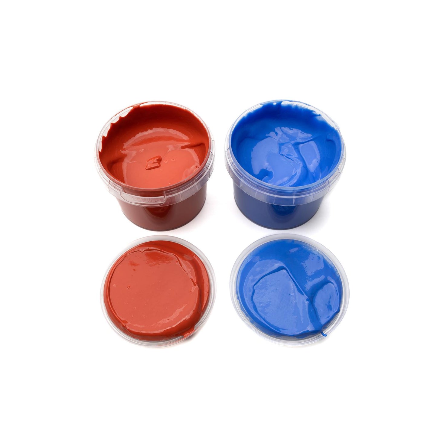 Bio Fingerfarben 2er Set 'Nori' blau/rot