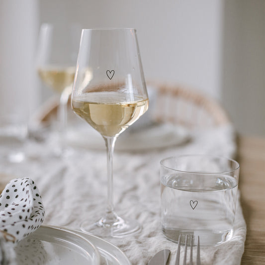 Weinglas 'Herz' 390 ml